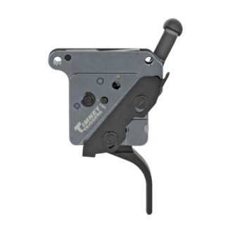 TIMNEY TRIGGERS Hit 8oz Black RH Straight Trigger for Remington 700 (The-Hit-ST)